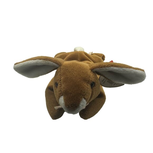 Vintage Ty Beanie Babies Collection Ears Rabbit Plush - Picture 1 of 7